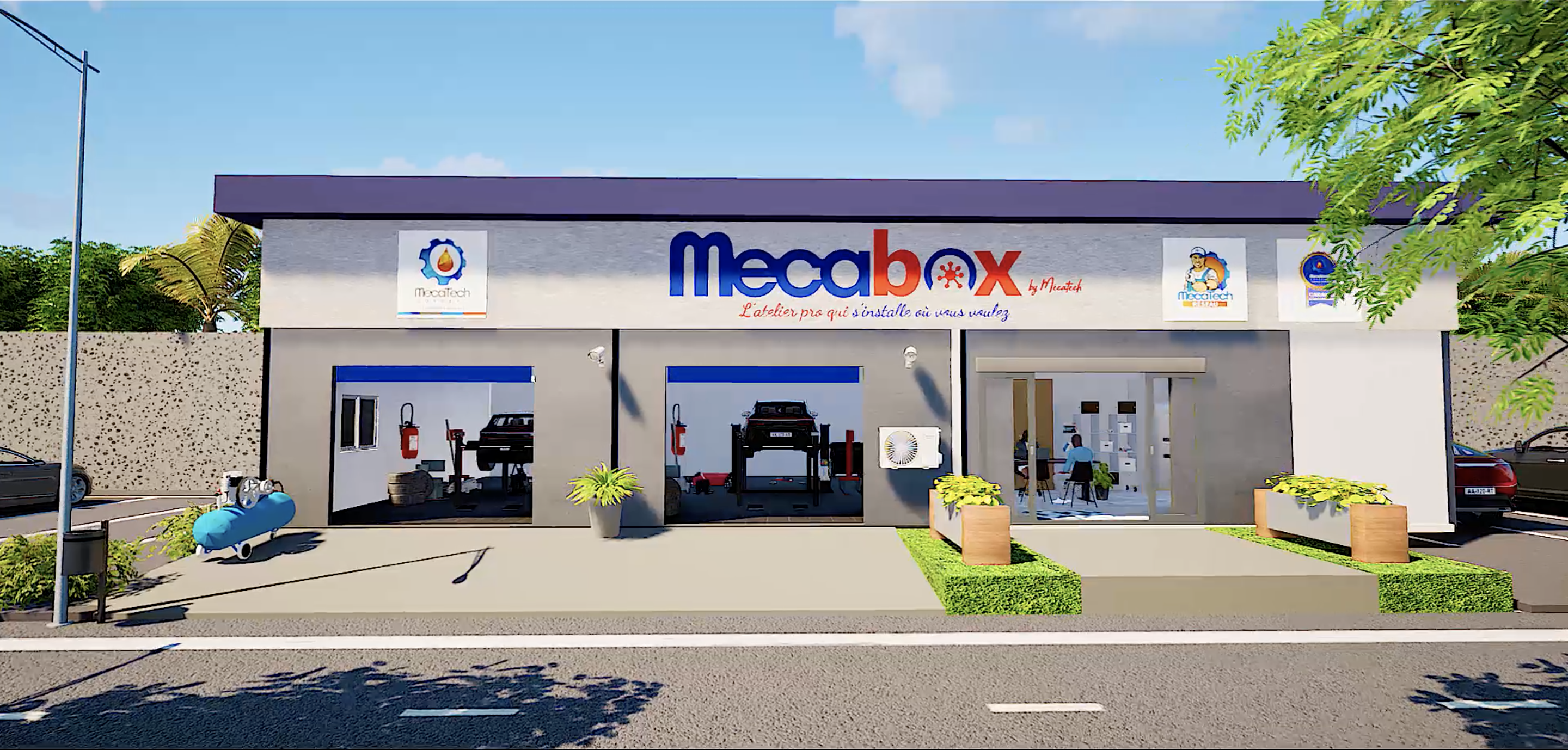 Extérieur du Mécabox